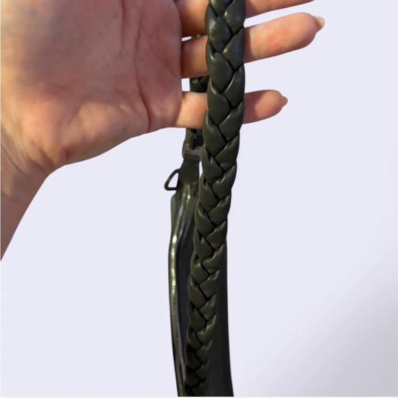 Salvatore Ferragamo Chic Braided Handle Handbag - Dark grey - Picture 3 of 6